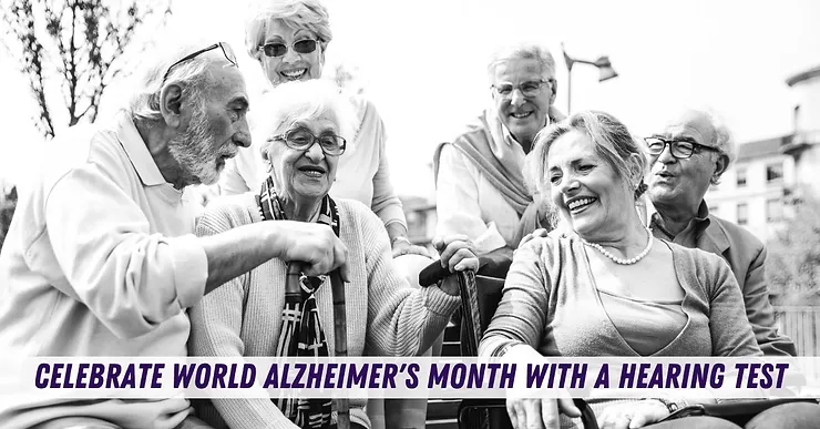 Featured image for “Celebrate World Alzheimer’s Month with a Hearing Test!”