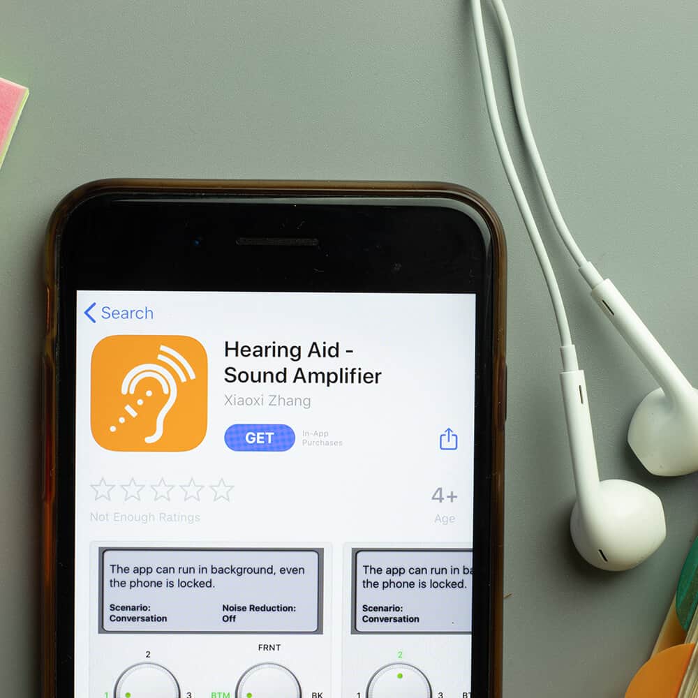 hearing aid sound amplifier app