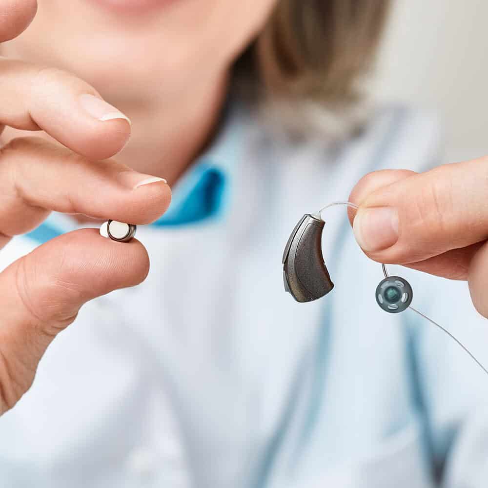 hearing aids and battery